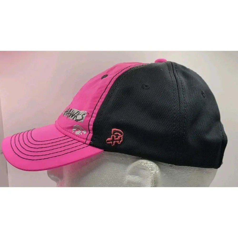 Iowa Hawkeyes Authentic Ladies Snapback Cap Hat Pink Black NCAA University Hawks